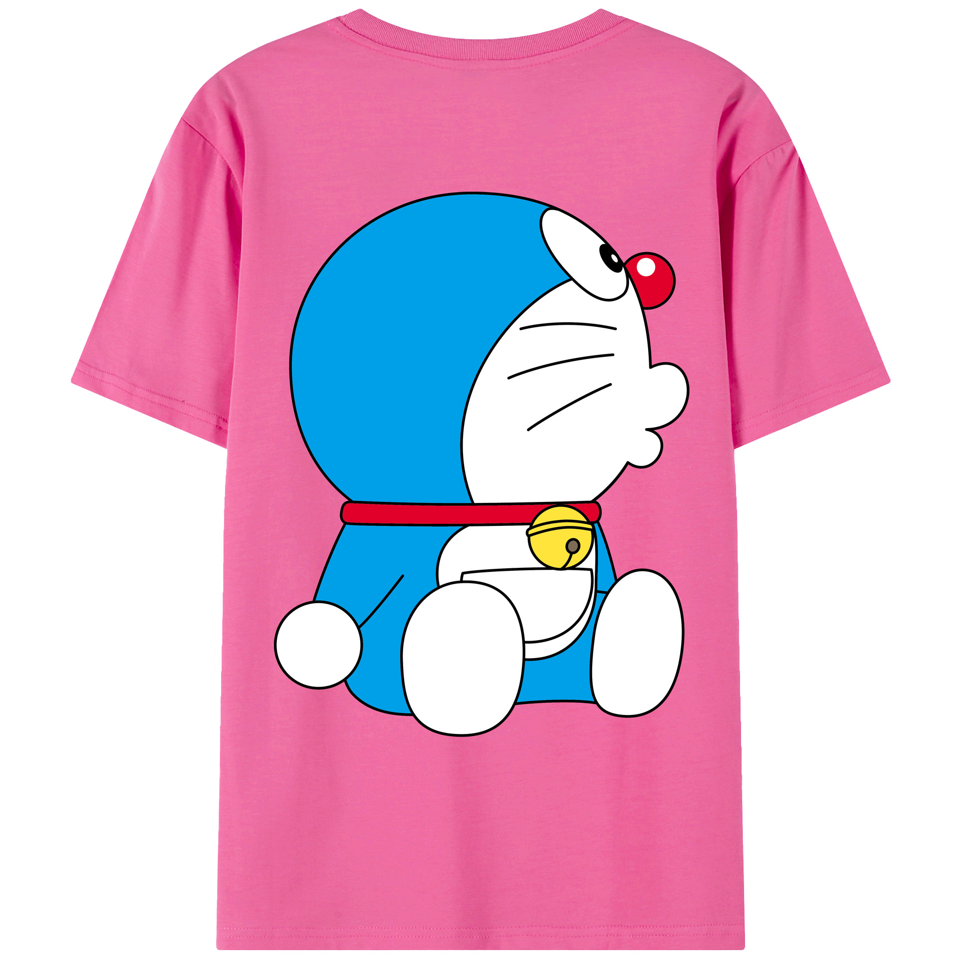 （画像用） ドラえもん Doraemon レディース半袖Tシャツ(バックプリント)